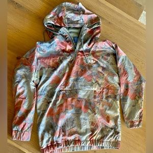 Adidas hoodie. Size XS. Color pink/teal/multi.